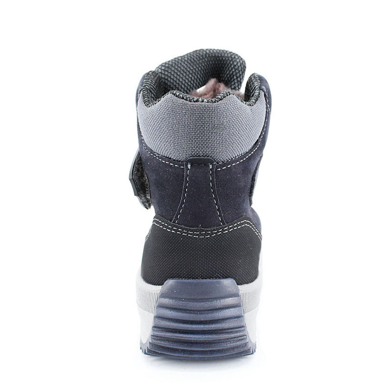 Сапожки малодетские нат.мех, артикул 1711, цвет синий купить в интернет-магазине Shoeslel с доставкой по России