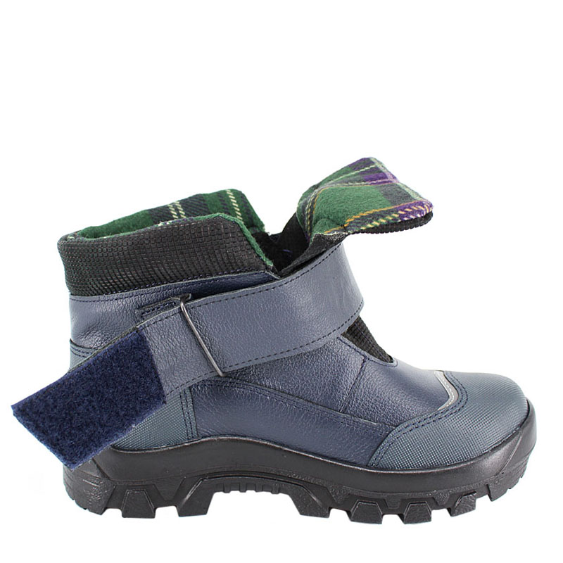 Ботинки байка, артикул 1740, цвет синий купить в интернет-магазине Shoeslel с доставкой по России