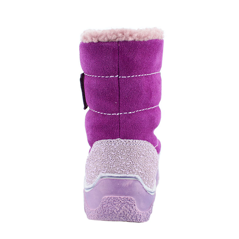 Сапожки молодетские нат.мех, артикул 1745, цвет сиреневый;фиолетовый купить в интернет-магазине Shoeslel с доставкой по России