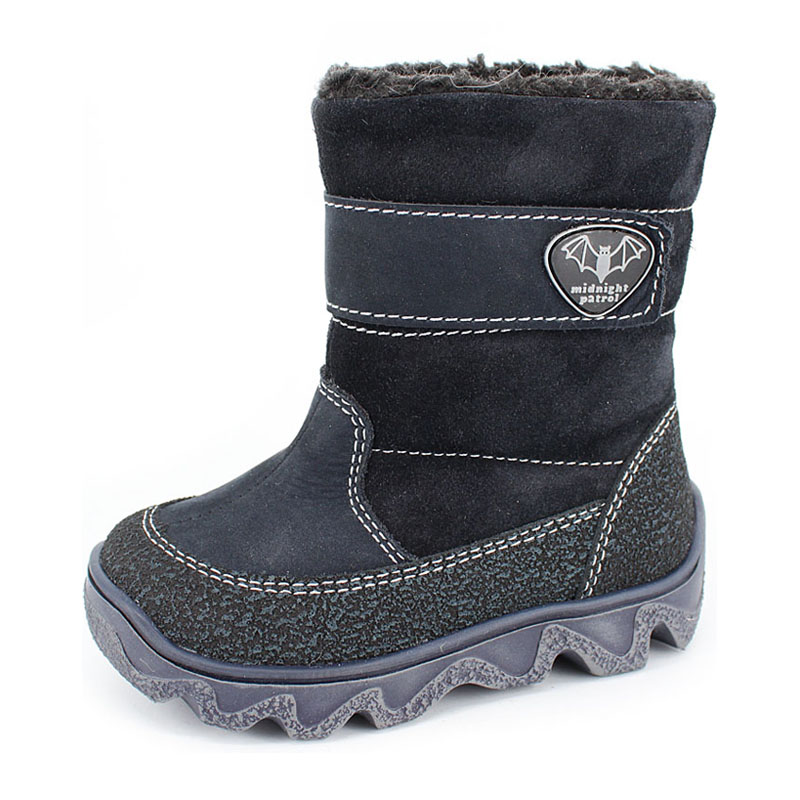 Сапожки молодетские нат.мех, артикул 1745, цвет синий купить в интернет-магазине Shoeslel с доставкой по России