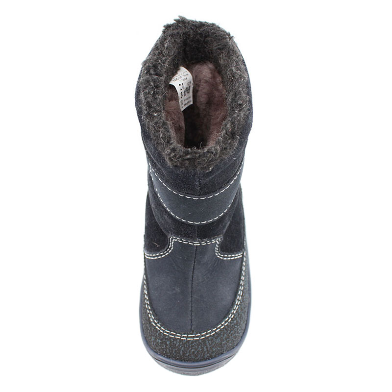 Сапожки молодетские нат.мех, артикул 1745, цвет синий купить в интернет-магазине Shoeslel с доставкой по России