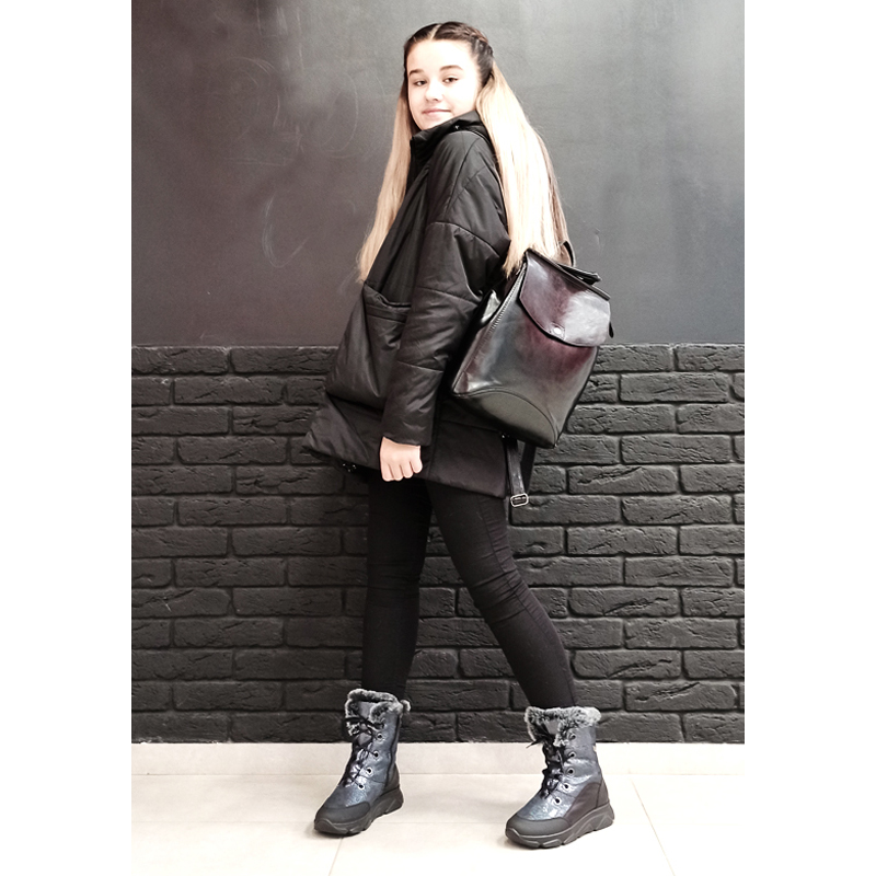 Ботинки, артикул 1748, цвет черный купить в интернет-магазине Shoeslel с доставкой по России