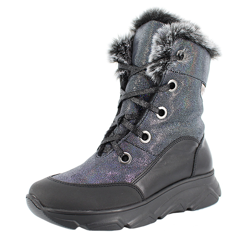 Ботинки, артикул 1748, цвет черный купить в интернет-магазине Shoeslel с доставкой по России