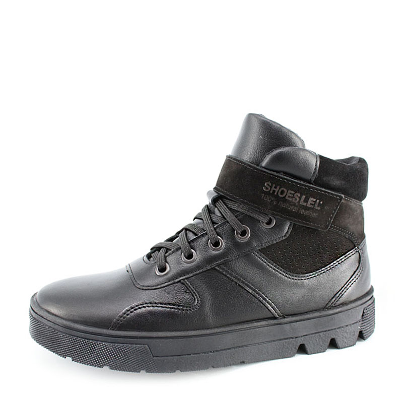 Ботинки байка, артикул 1770, цвет черный купить в интернет-магазине Shoeslel с доставкой по России