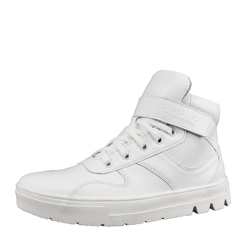 Ботинки байка, артикул 1770, цвет белый купить в интернет-магазине Shoeslel с доставкой по России