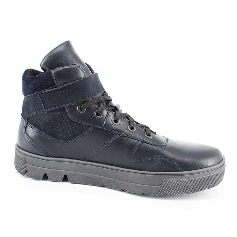 Ботинки байка, артикул 1770, цвет синий купить в интернет-магазине Shoeslel с доставкой по России