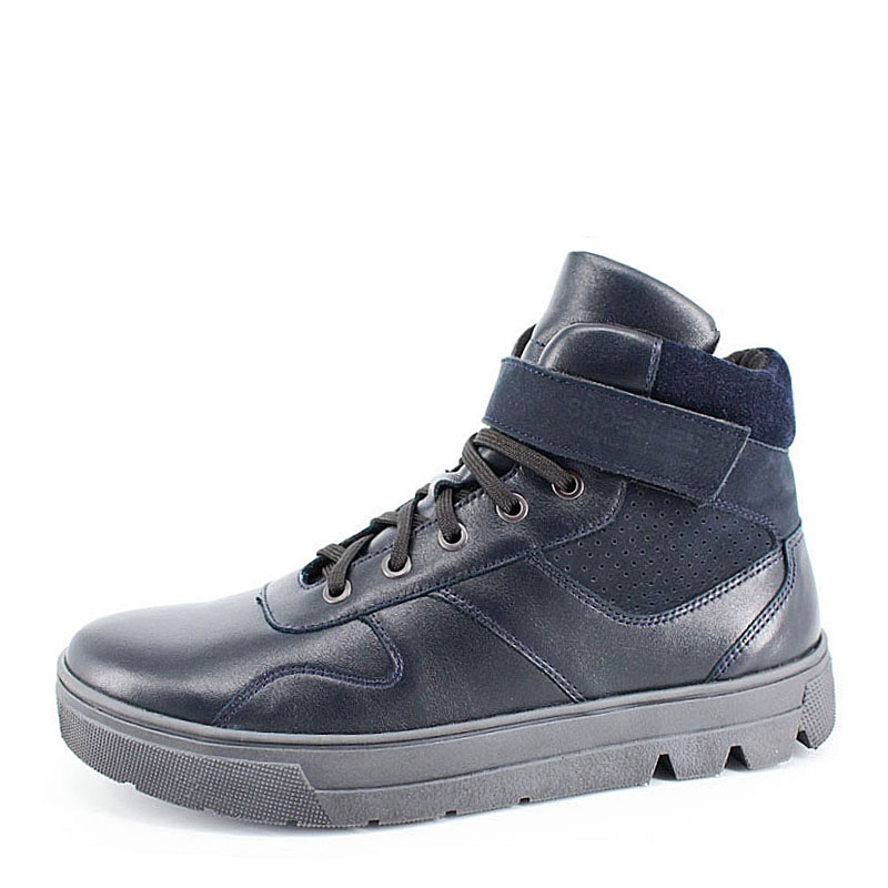 Ботинки байка, артикул 1770, цвет синий купить в интернет-магазине Shoeslel с доставкой по России