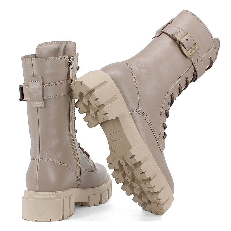 Сапожки, артикул 1777, цвет бежевый купить в интернет-магазине Shoeslel с доставкой по России