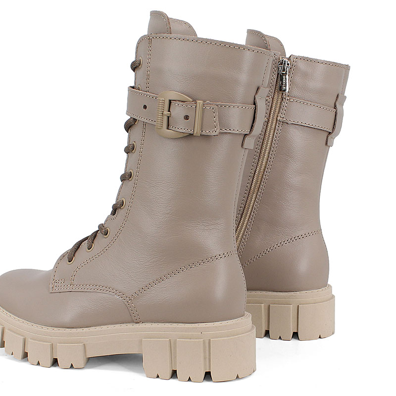 Сапожки, артикул 1777, цвет бежевый купить в интернет-магазине Shoeslel с доставкой по России