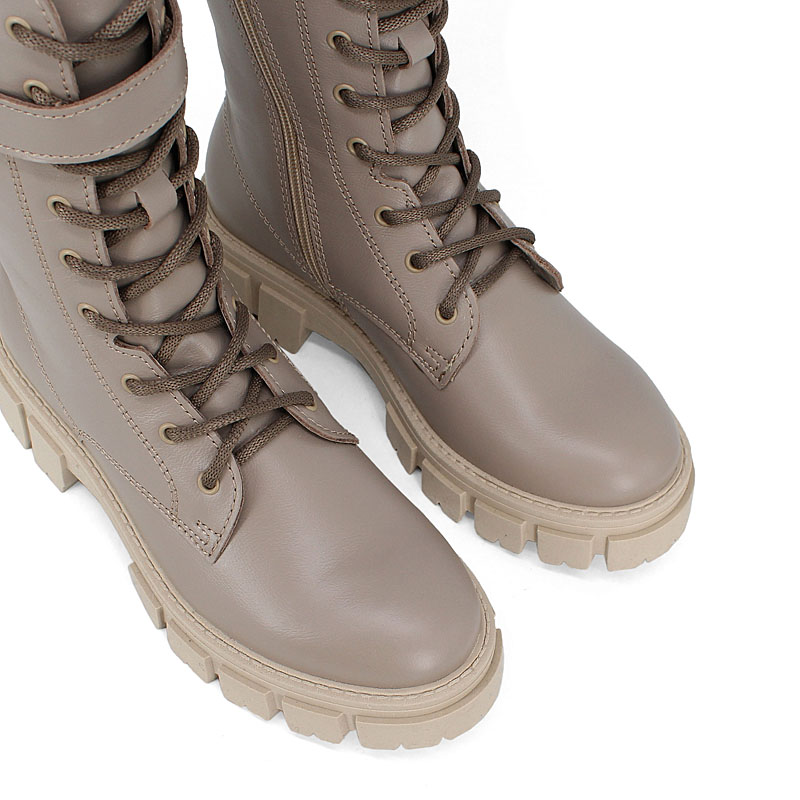 Сапожки, артикул 1777, цвет бежевый купить в интернет-магазине Shoeslel с доставкой по России