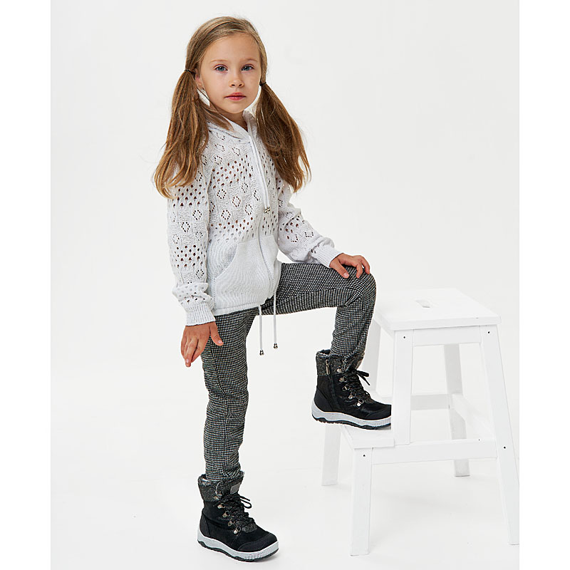 Ботинки нат.мех, артикул 1786, цвет черный купить в интернет-магазине Shoeslel с доставкой по России