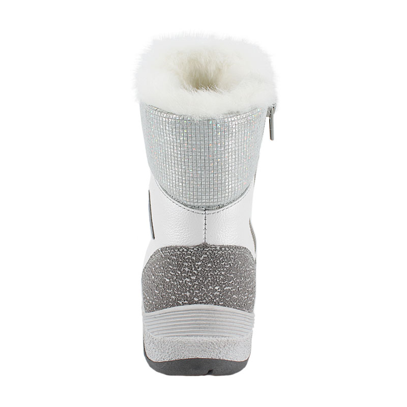 Ботинки нат.мех, артикул 1786, цвет белый купить в интернет-магазине Shoeslel с доставкой по России