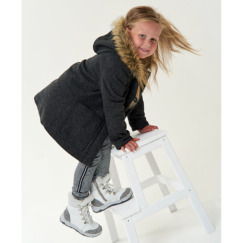 Ботинки нат.мех, артикул 1786, цвет белый купить в интернет-магазине Shoeslel с доставкой по России