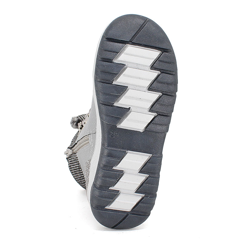 Ботинки нат.мех, артикул 1786, цвет серый купить в интернет-магазине Shoeslel с доставкой по России