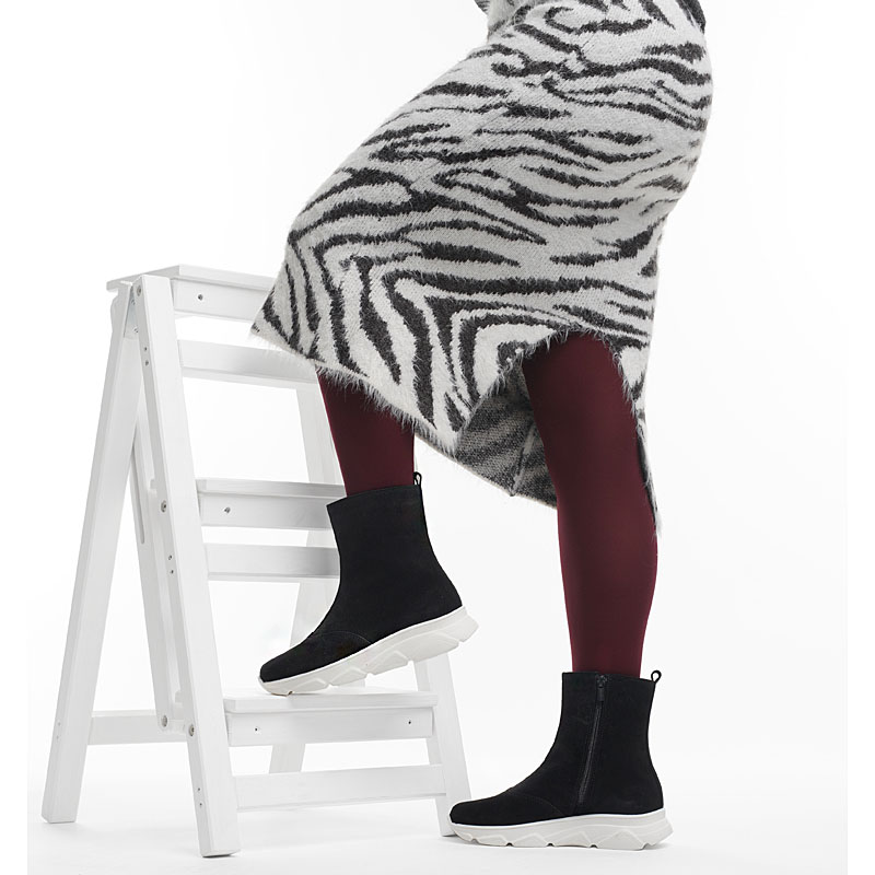 Полусапожки, артикул 1788, цвет черный купить в интернет-магазине Shoeslel с доставкой по России