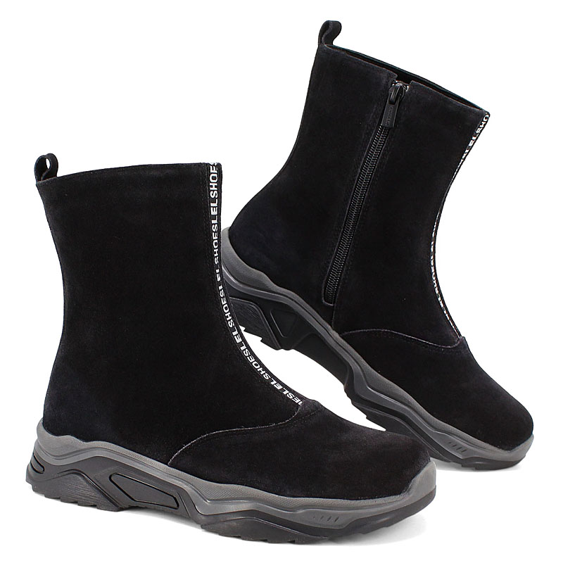 Полусапожки, артикул 1788, цвет черный купить в интернет-магазине Shoeslel с доставкой по России