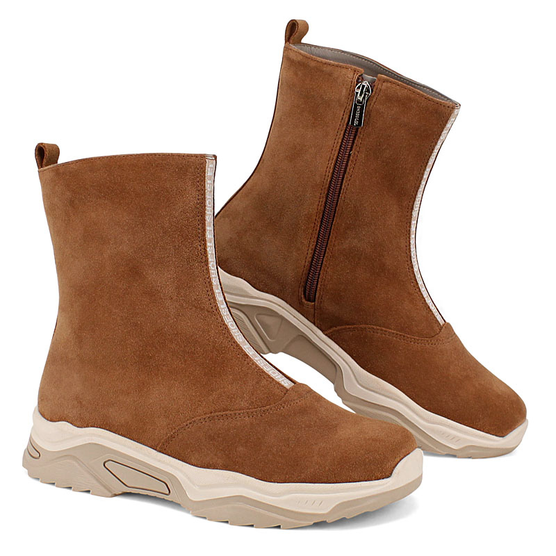 Полусапожки, артикул 1788, цвет песочный купить в интернет-магазине Shoeslel с доставкой по России