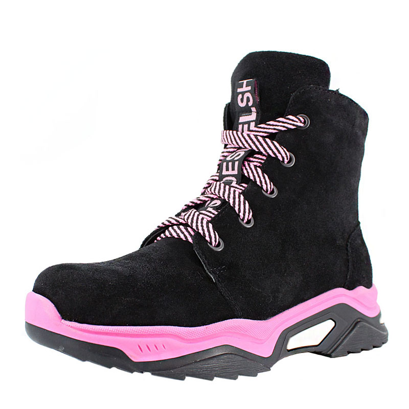 Ботинки, артикул 1800, цвет черный купить в интернет-магазине Shoeslel с доставкой по России