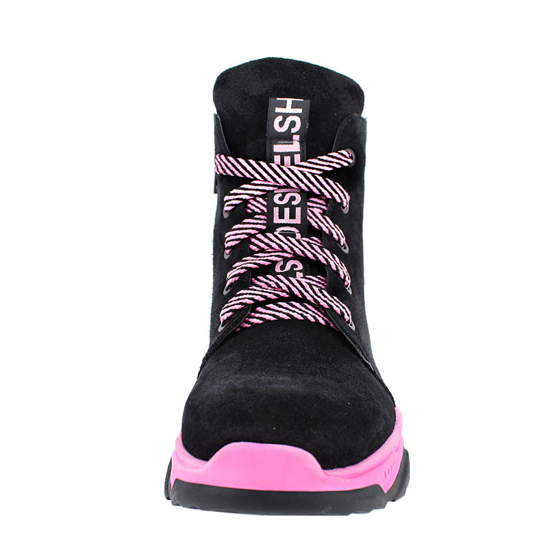 Ботинки, артикул 1800, цвет черный купить в интернет-магазине Shoeslel с доставкой по России