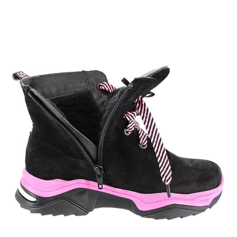 Ботинки, артикул 1800, цвет черный купить в интернет-магазине Shoeslel с доставкой по России