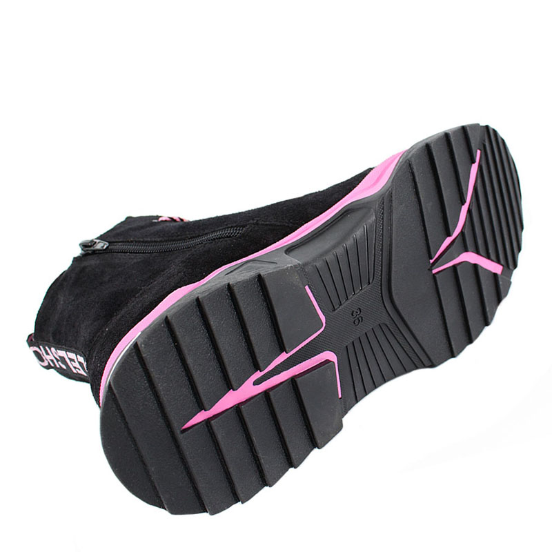 Ботинки, артикул 1800, цвет черный купить в интернет-магазине Shoeslel с доставкой по России