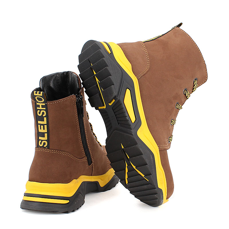 Ботинки, артикул 1800, цвет коричневый купить в интернет-магазине Shoeslel с доставкой по России