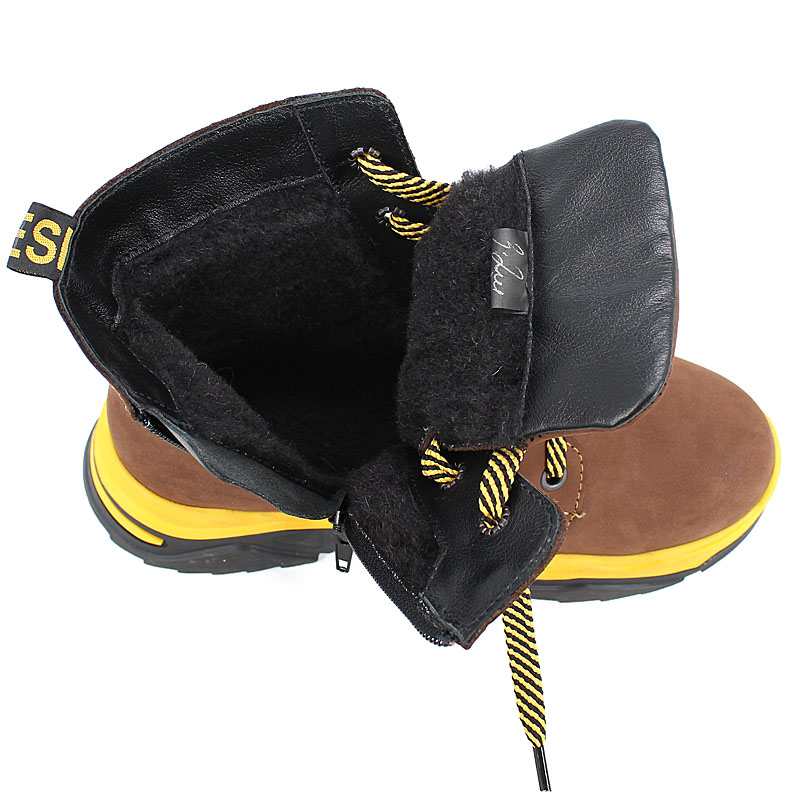 Ботинки, артикул 1800, цвет коричневый купить в интернет-магазине Shoeslel с доставкой по России