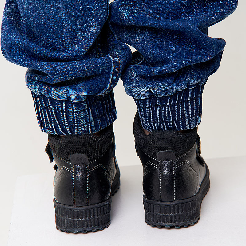 Ботинки байка, артикул 1811, цвет черный купить в интернет-магазине Shoeslel с доставкой по России