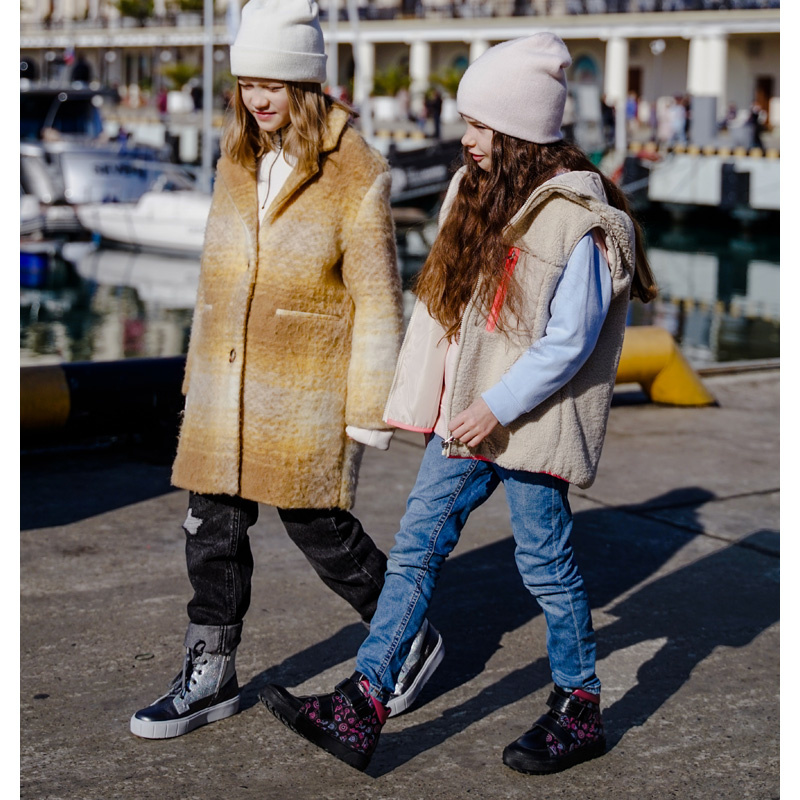 Ботинки байка, артикул 1811, цвет граффити купить в интернет-магазине Shoeslel с доставкой по России