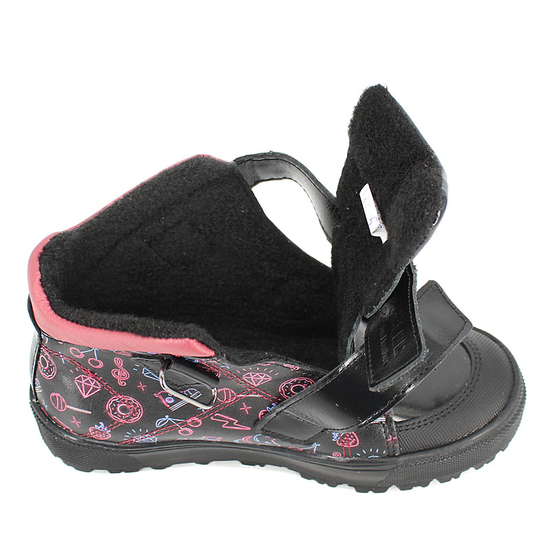 Ботинки байка, артикул 1811, цвет граффити купить в интернет-магазине Shoeslel с доставкой по России