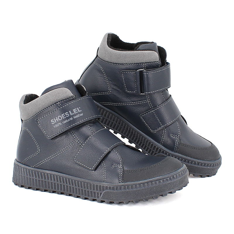 Ботинки байка, артикул 1811, цвет синий купить в интернет-магазине Shoeslel с доставкой по России