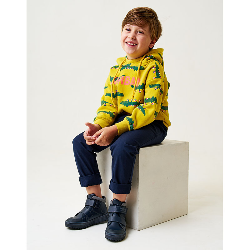 Ботинки байка, артикул 1811, цвет синий купить в интернет-магазине Shoeslel с доставкой по России