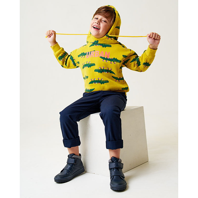 Ботинки байка, артикул 1811, цвет синий купить в интернет-магазине Shoeslel с доставкой по России