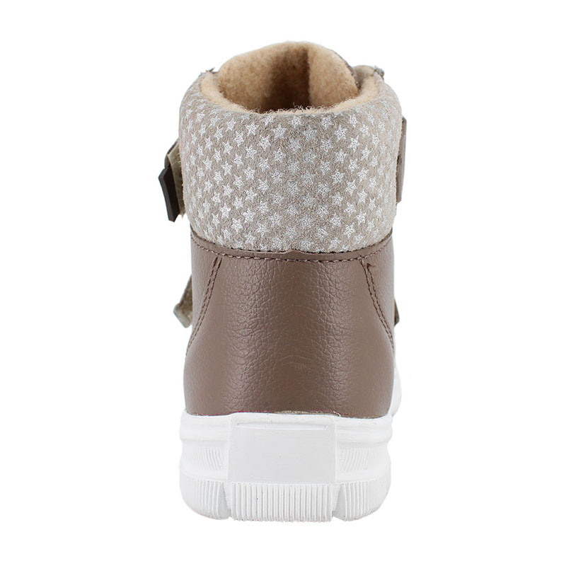 Ботинки ясельные байка, артикул 1815, цвет бежевый купить в интернет-магазине Shoeslel с доставкой по России