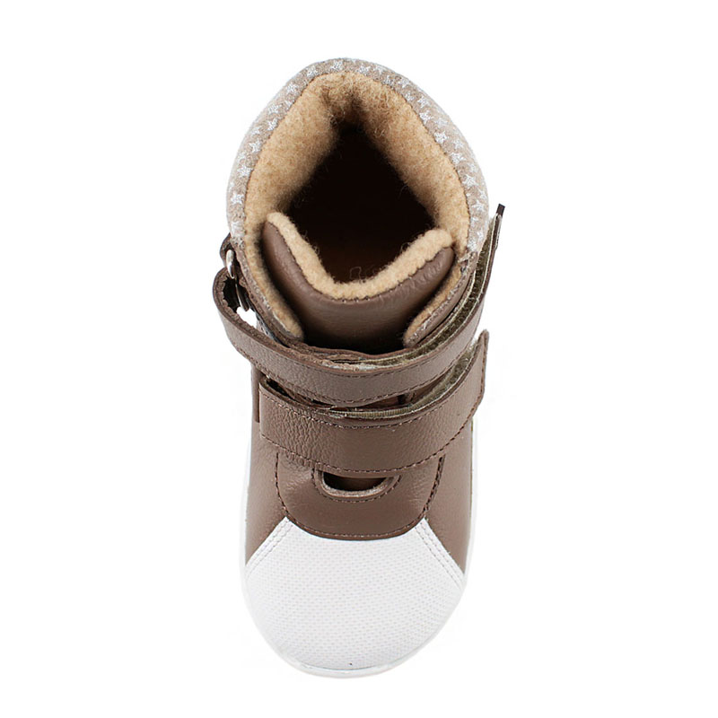 Ботинки ясельные байка, артикул 1815, цвет бежевый купить в интернет-магазине Shoeslel с доставкой по России