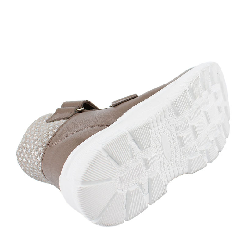 Ботинки ясельные байка, артикул 1815, цвет бежевый купить в интернет-магазине Shoeslel с доставкой по России