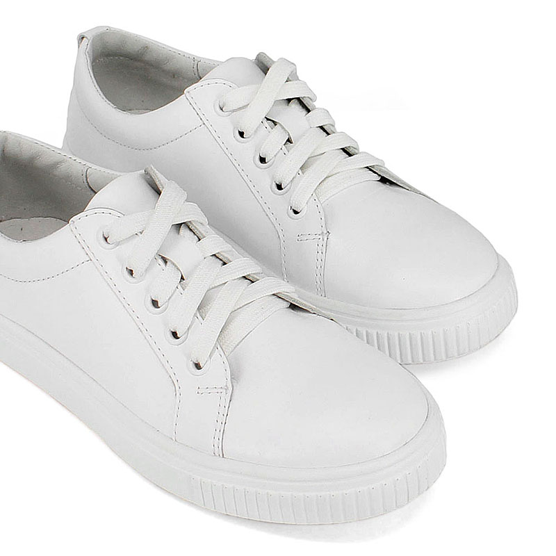 Полуботинки, артикул 1817, цвет белый купить в интернет-магазине Shoeslel с доставкой по России