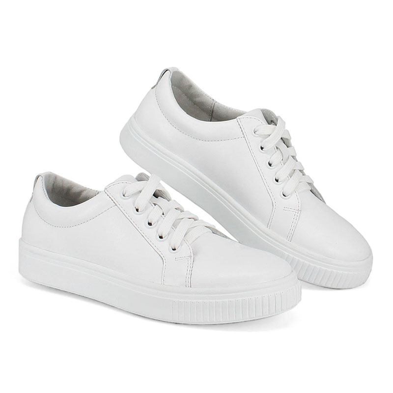 Полуботинки, артикул 1817, цвет белый купить в интернет-магазине Shoeslel с доставкой по России