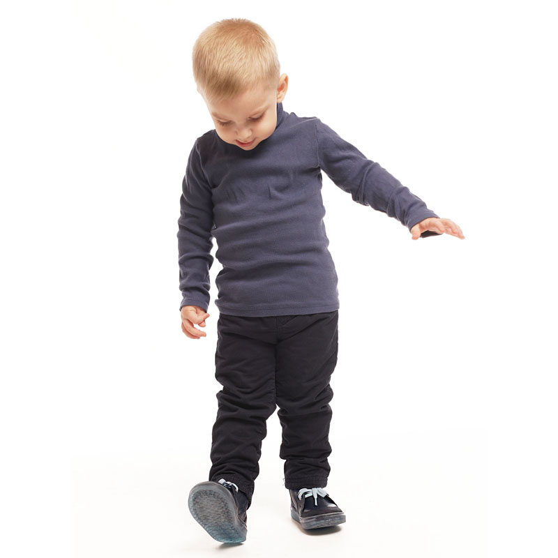 Ботинки малодетские байка, артикул 1819, цвет синий купить в интернет-магазине Shoeslel с доставкой по России