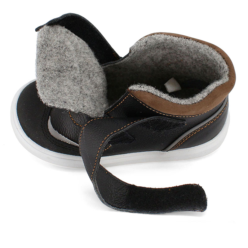 Ботинки малодетские байка, артикул 1829, цвет черный купить в интернет-магазине Shoeslel с доставкой по России