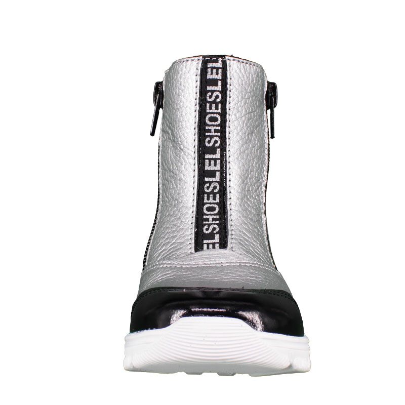 Сапожки малодетские байка, артикул 1830, цвет серебристый купить в интернет-магазине Shoeslel с доставкой по России