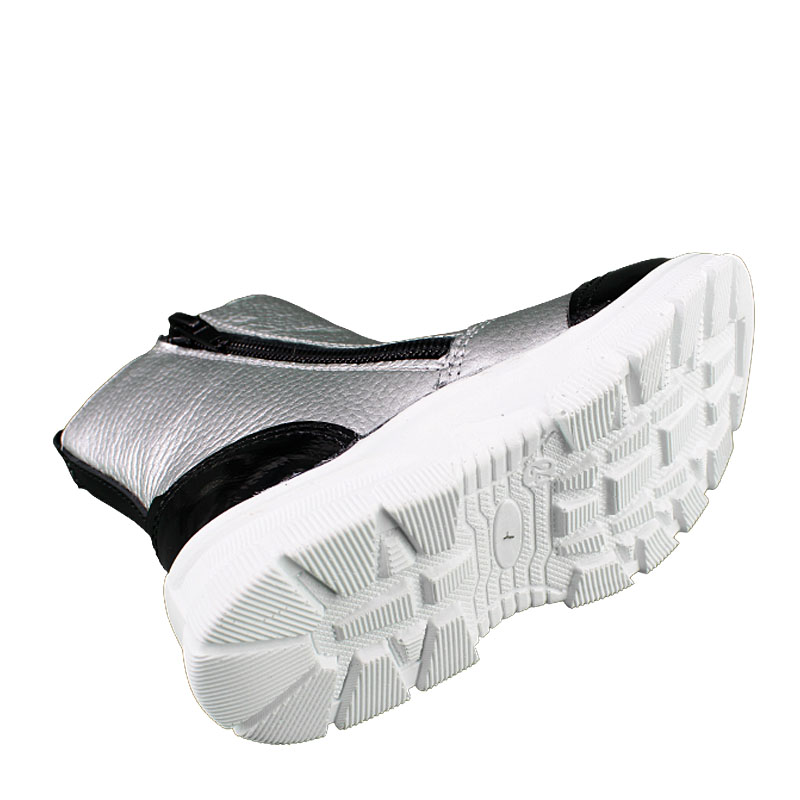 Сапожки малодетские байка, артикул 1830, цвет серебристый купить в интернет-магазине Shoeslel с доставкой по России