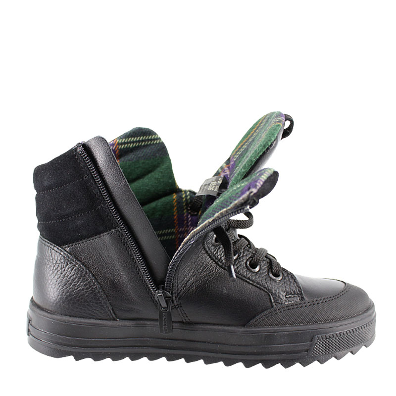 Ботинки байка, артикул 1836, цвет черный купить в интернет-магазине Shoeslel с доставкой по России