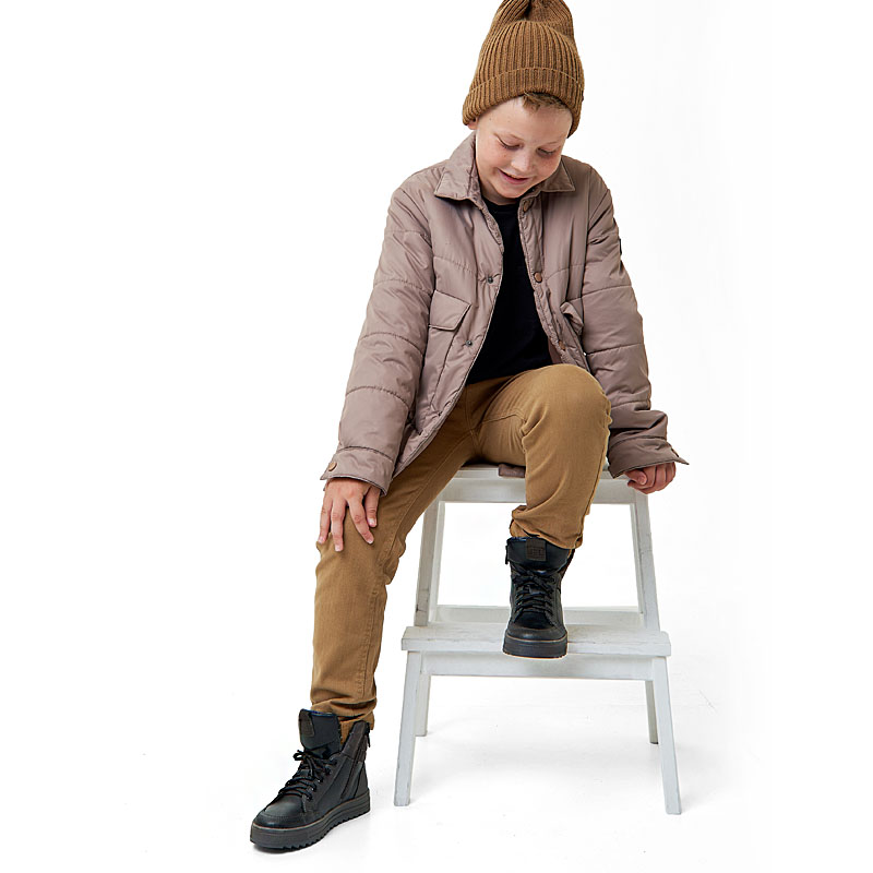 Ботинки байка, артикул 1836, цвет серый купить в интернет-магазине Shoeslel с доставкой по России