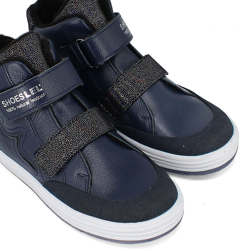 Ботинки байка, артикул 1845, цвет синий купить в интернет-магазине Shoeslel с доставкой по России