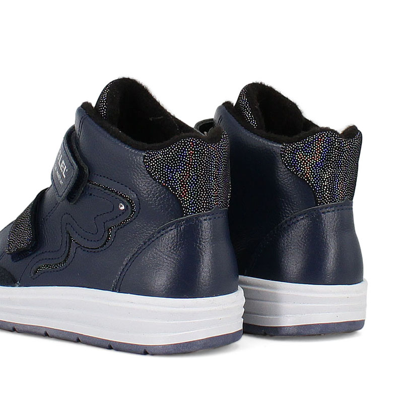 Ботинки байка, артикул 1845, цвет синий купить в интернет-магазине Shoeslel с доставкой по России