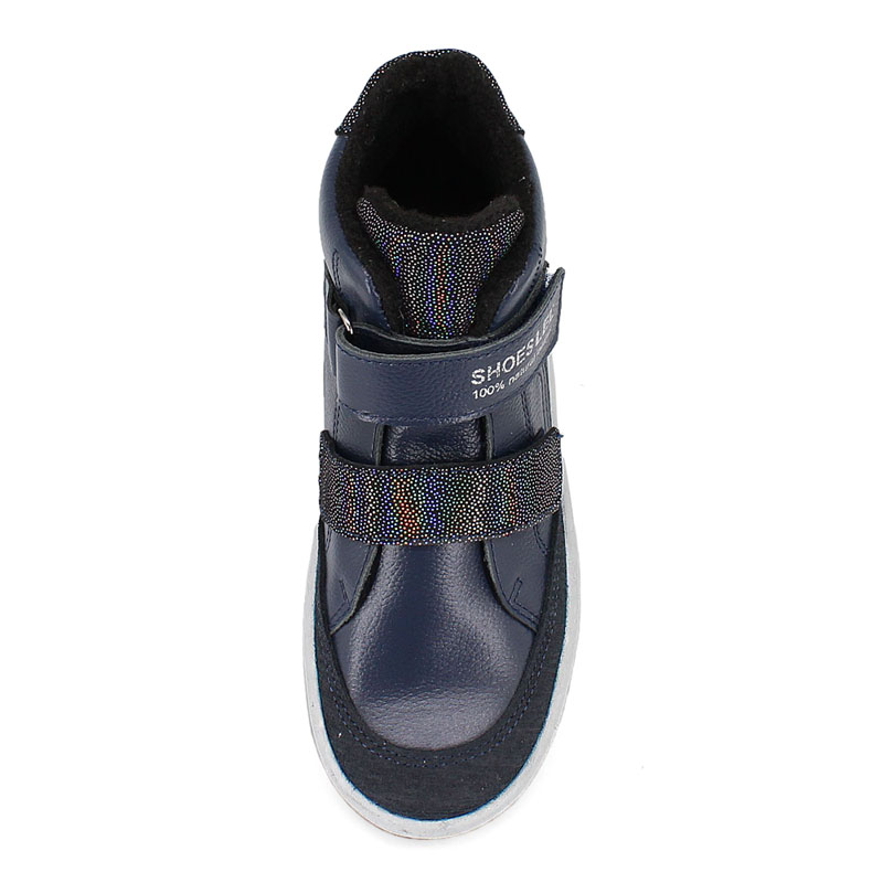 Ботинки байка, артикул 1845, цвет синий купить в интернет-магазине Shoeslel с доставкой по России