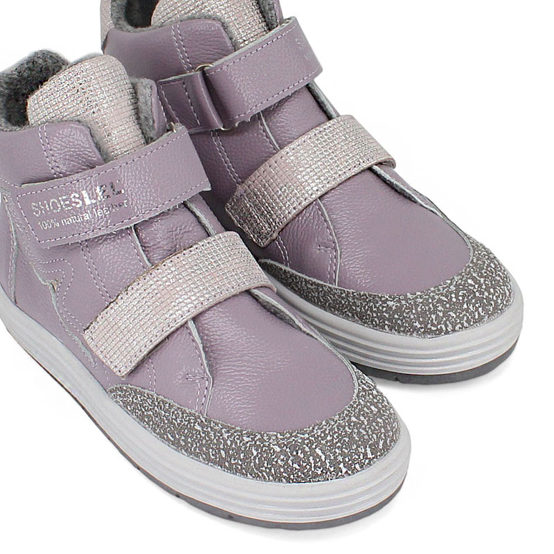 Ботинки байка, артикул 1845, цвет сиреневый купить в интернет-магазине Shoeslel с доставкой по России