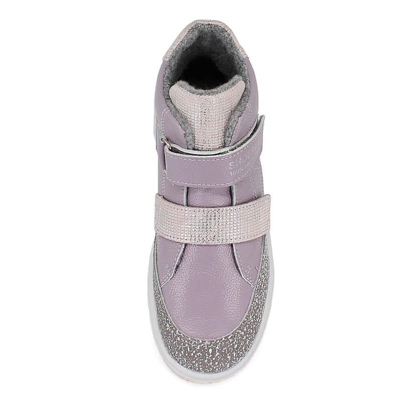 Ботинки байка, артикул 1845, цвет сиреневый купить в интернет-магазине Shoeslel с доставкой по России