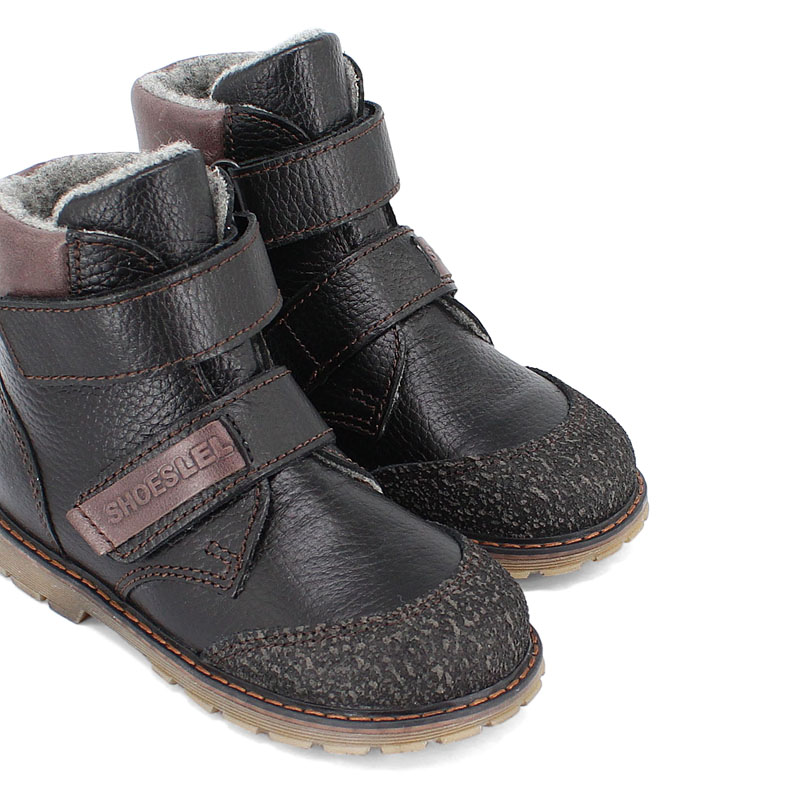 Ботинки байка, артикул 1848, цвет черный купить в интернет-магазине Shoeslel с доставкой по России